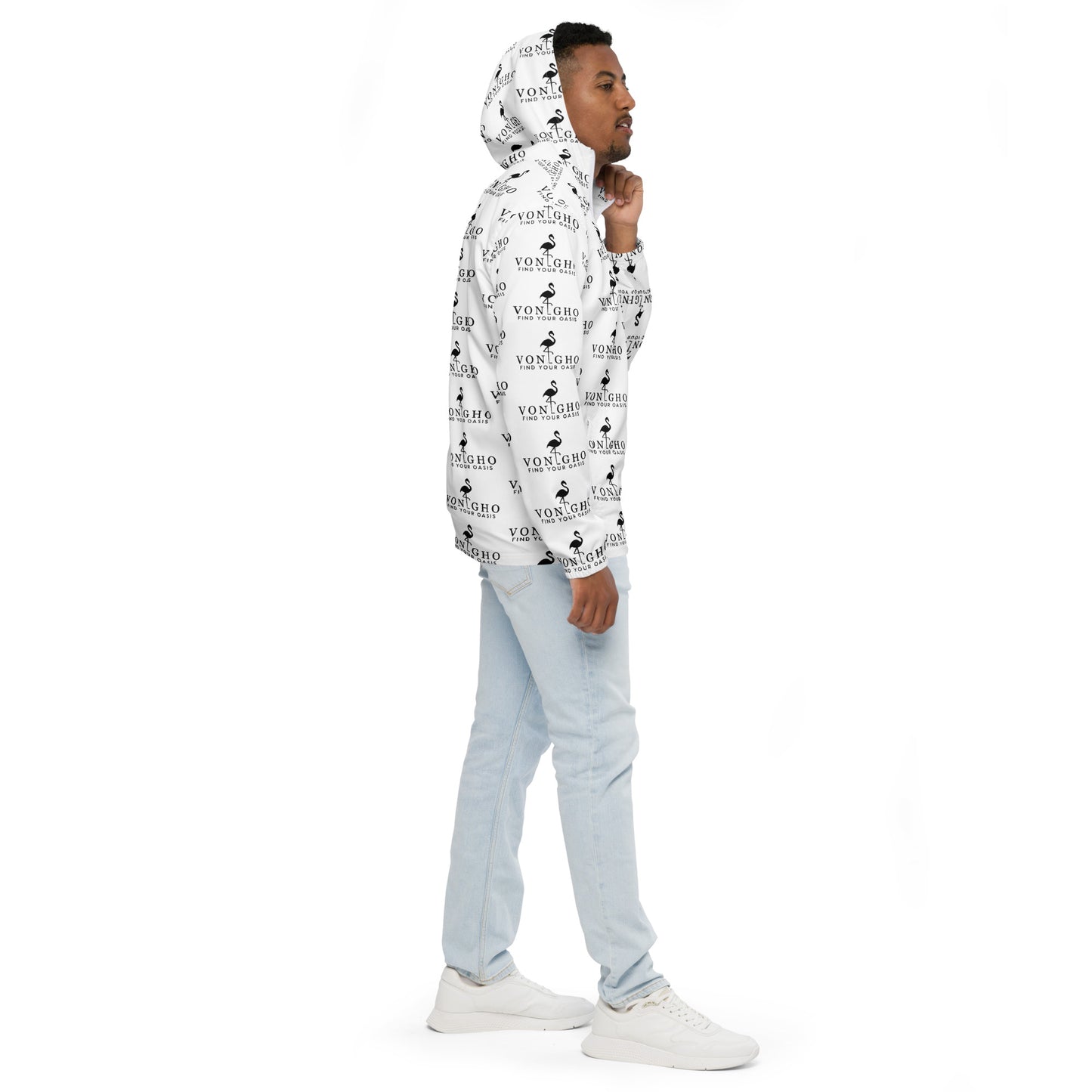 Don Vonigho-Vonigho print windbreaker